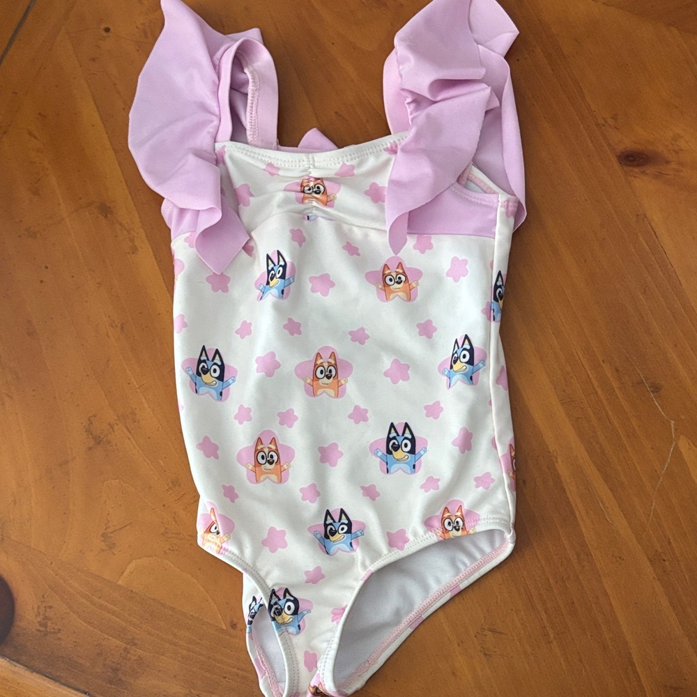 Pink Kids Swim One Piece